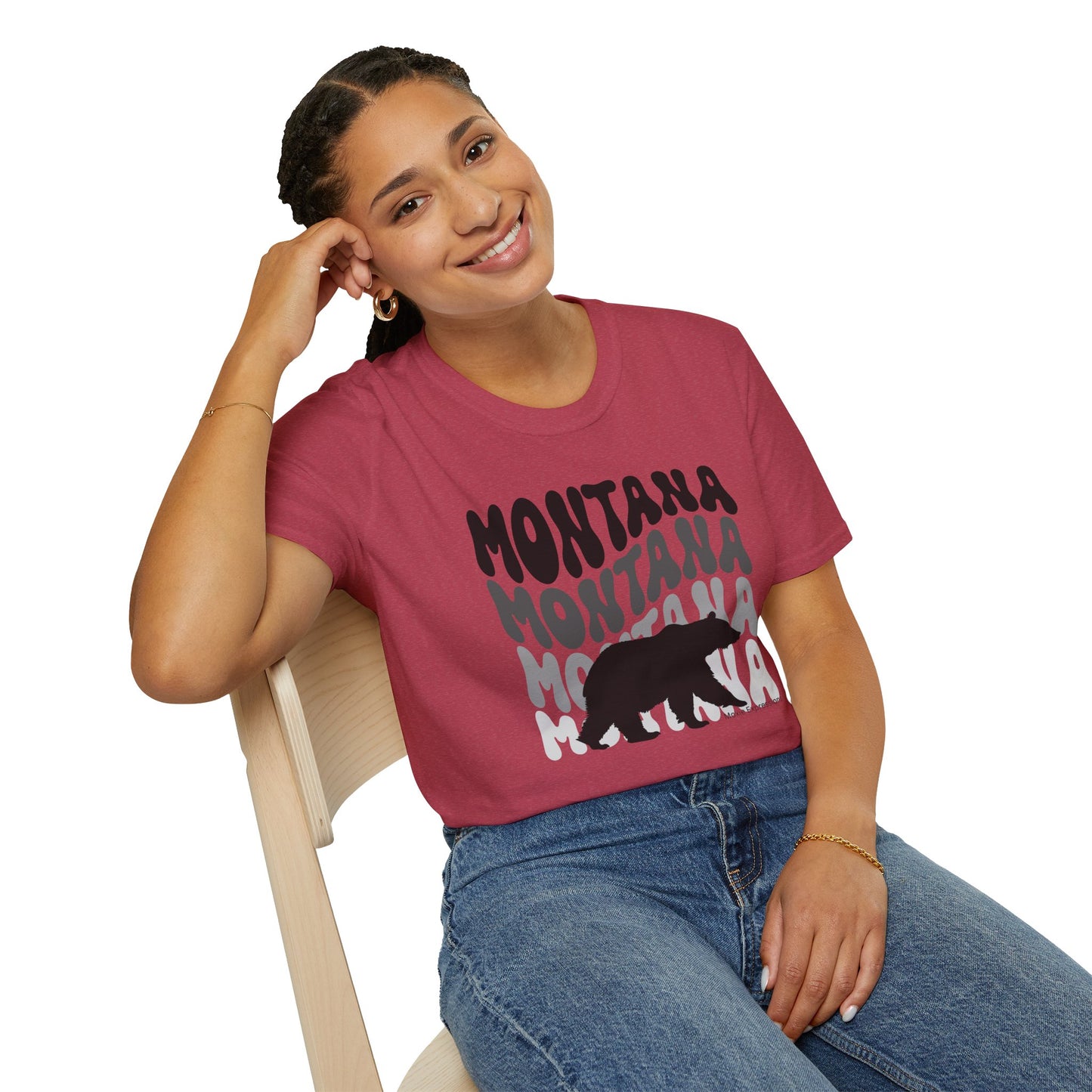 Wild Montana Unisex Softstyle Crewneck T-Shirt