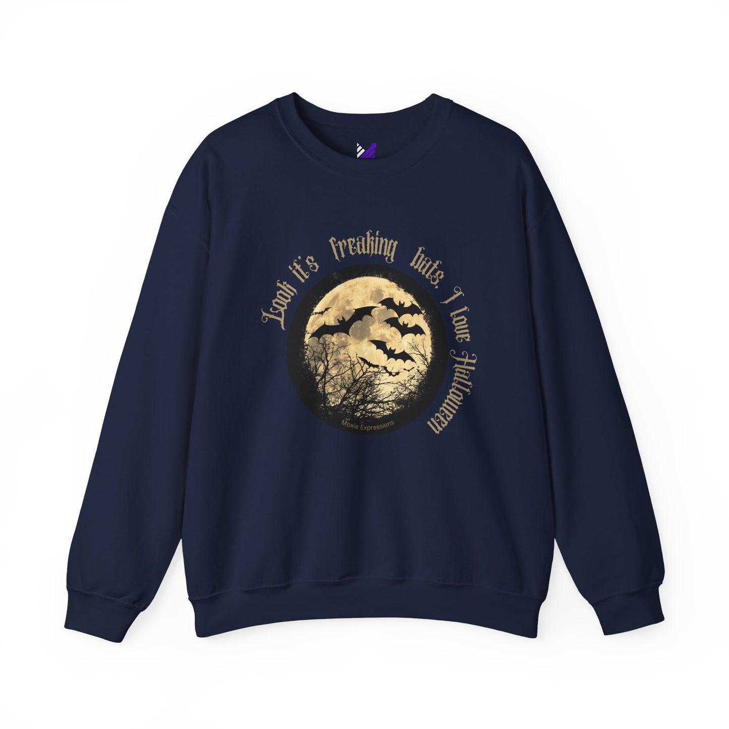 Twilight Bats Unisex Softstyle Crewneck T-Shirt