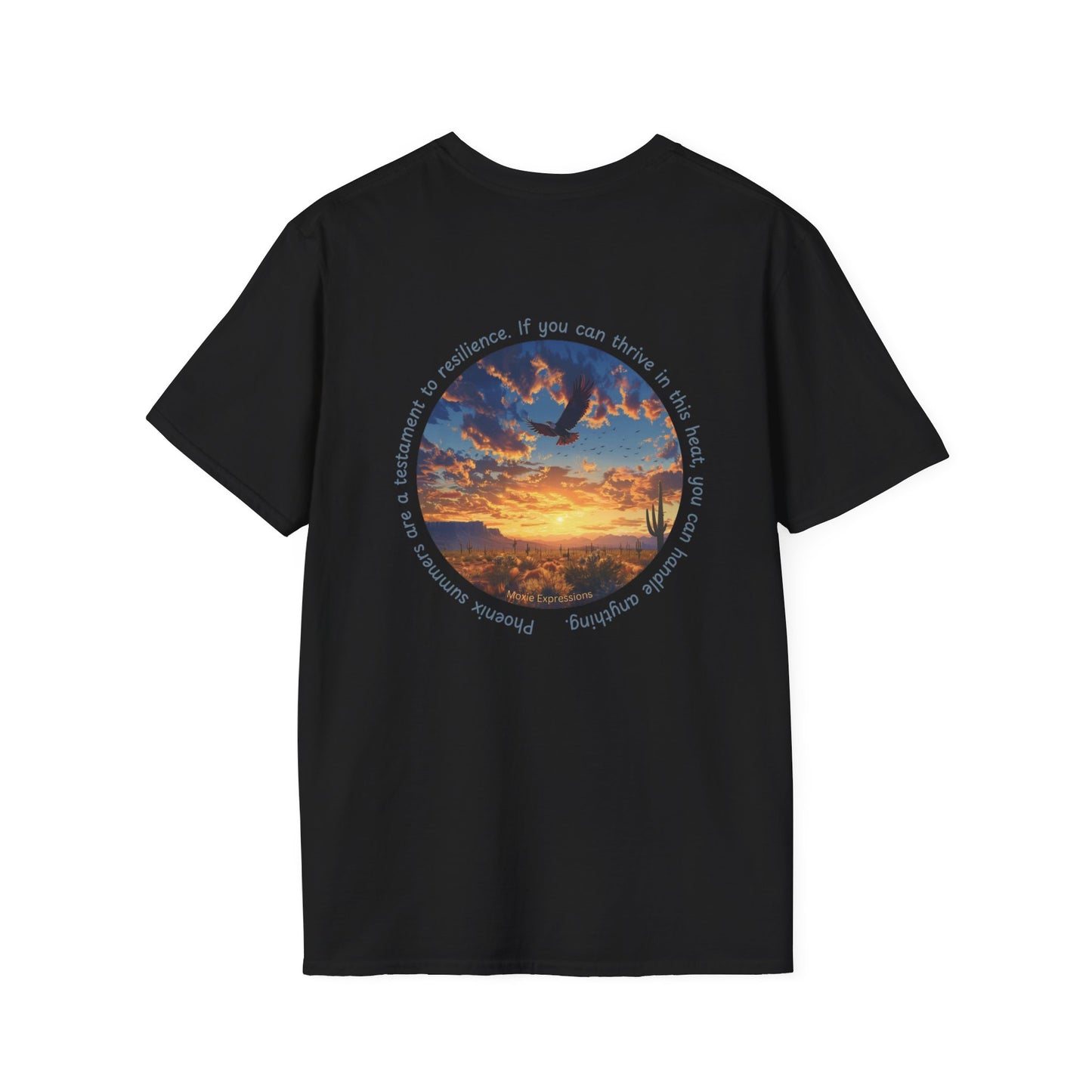 Desert Resilience Unisex Softstyle Crewneck T-Shirt