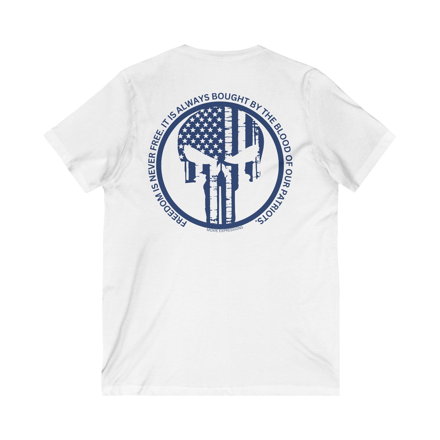 Freedom Guardian Unisex Jersey Short Sleeve V-Neck Tee