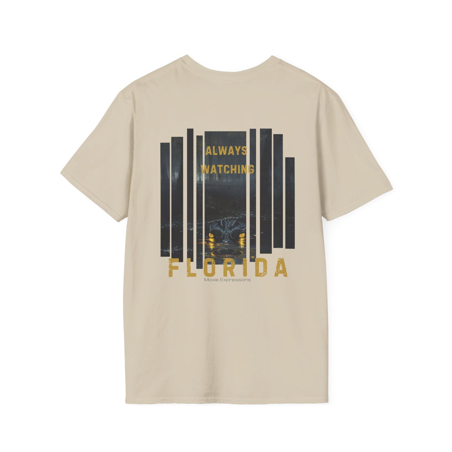 Florida Always Watching Unisex Softstyle Crewneck T-Shirt