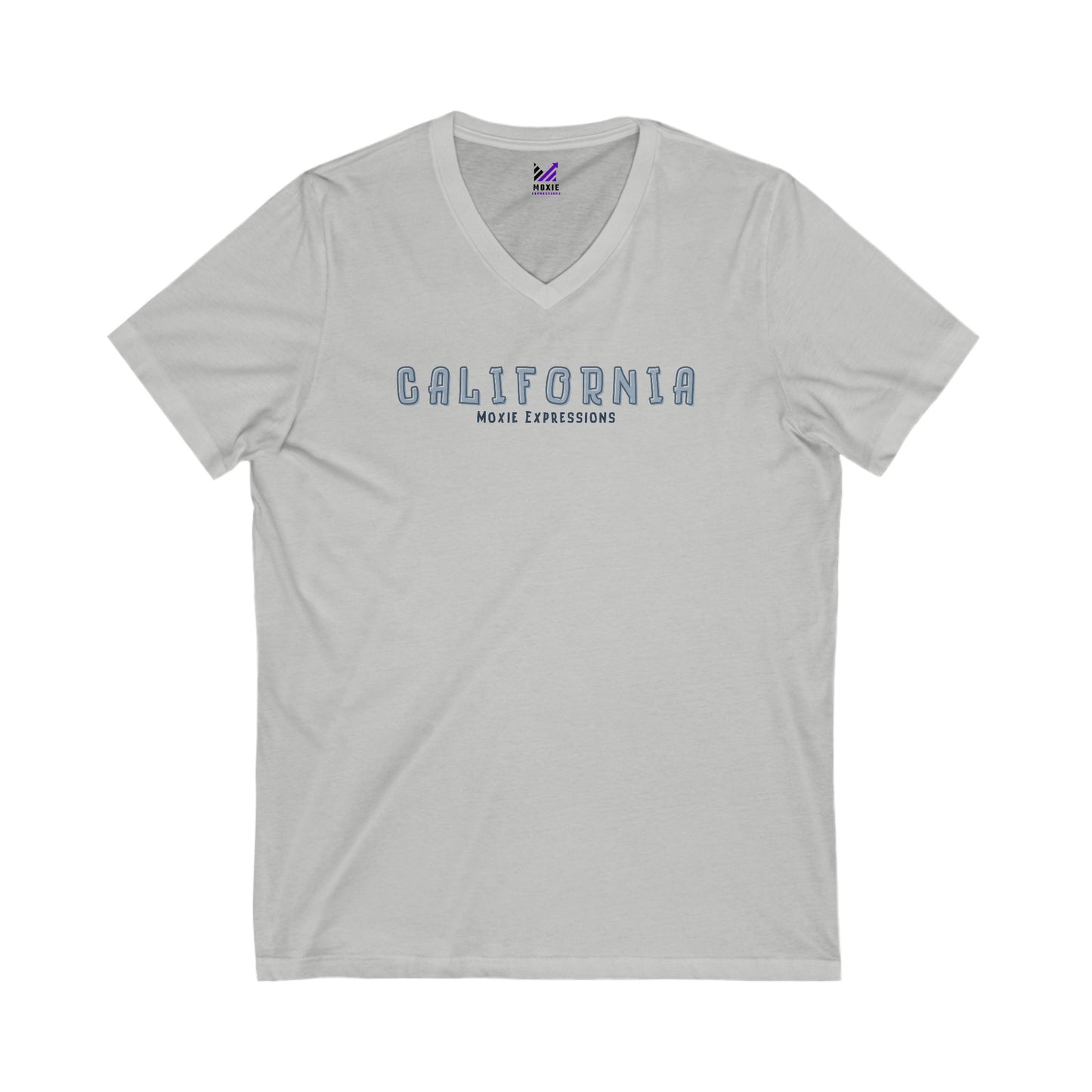 California Horizon Unisex Jersey Short Sleeve V-Neck Tee