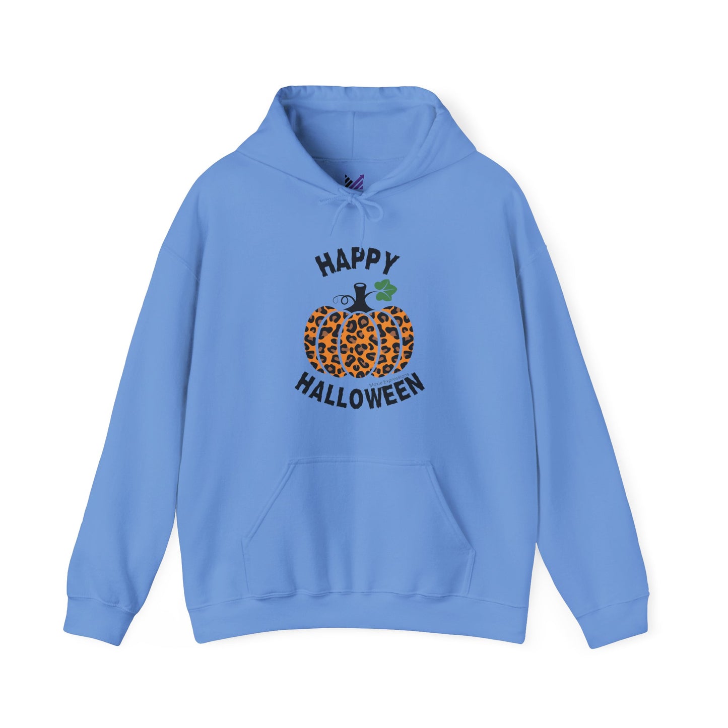 Cheetah Chic Pumpkin Patch Unisex Hooded Sweatshirt