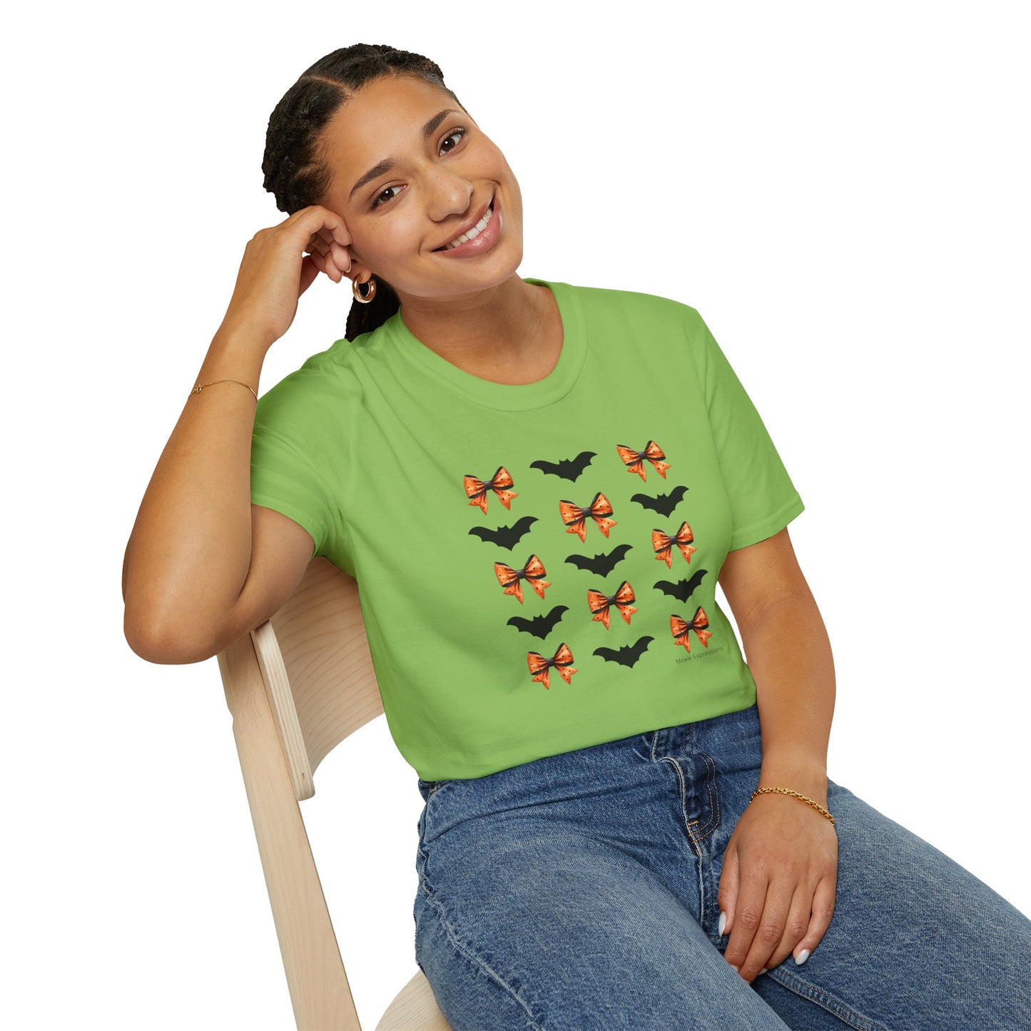 Batty Bowtique Unisex Softstyle Crewneck T-Shirt