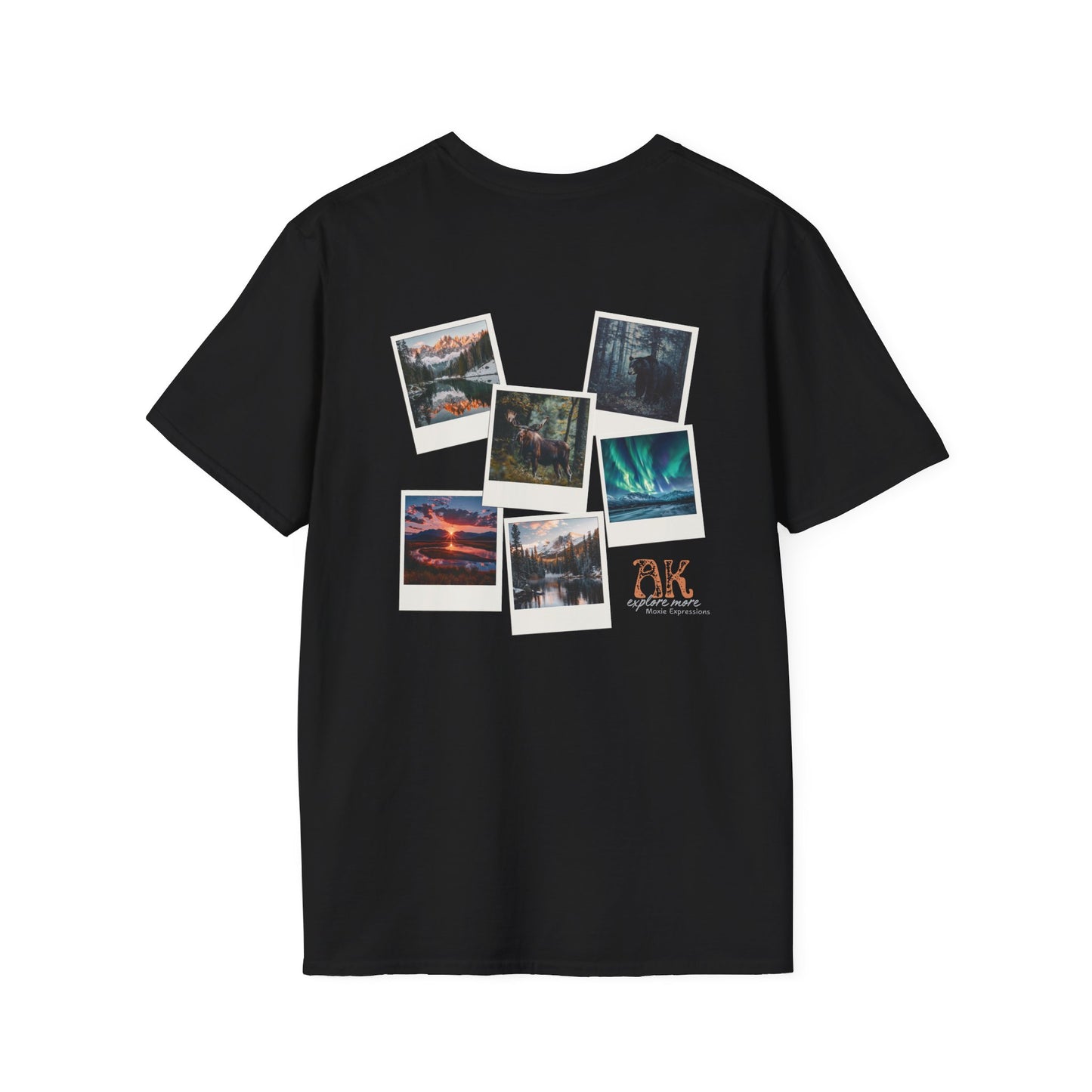 Alaska Adventure Unisex Softstyle Crewneck T-Shirt