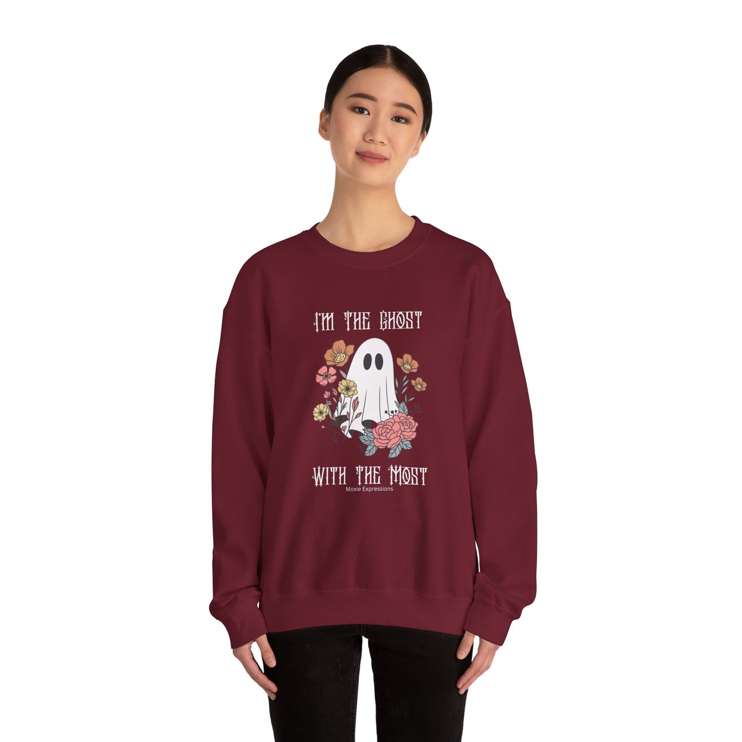 Ghost with the Most Unisex Crewneck Sweatshirt