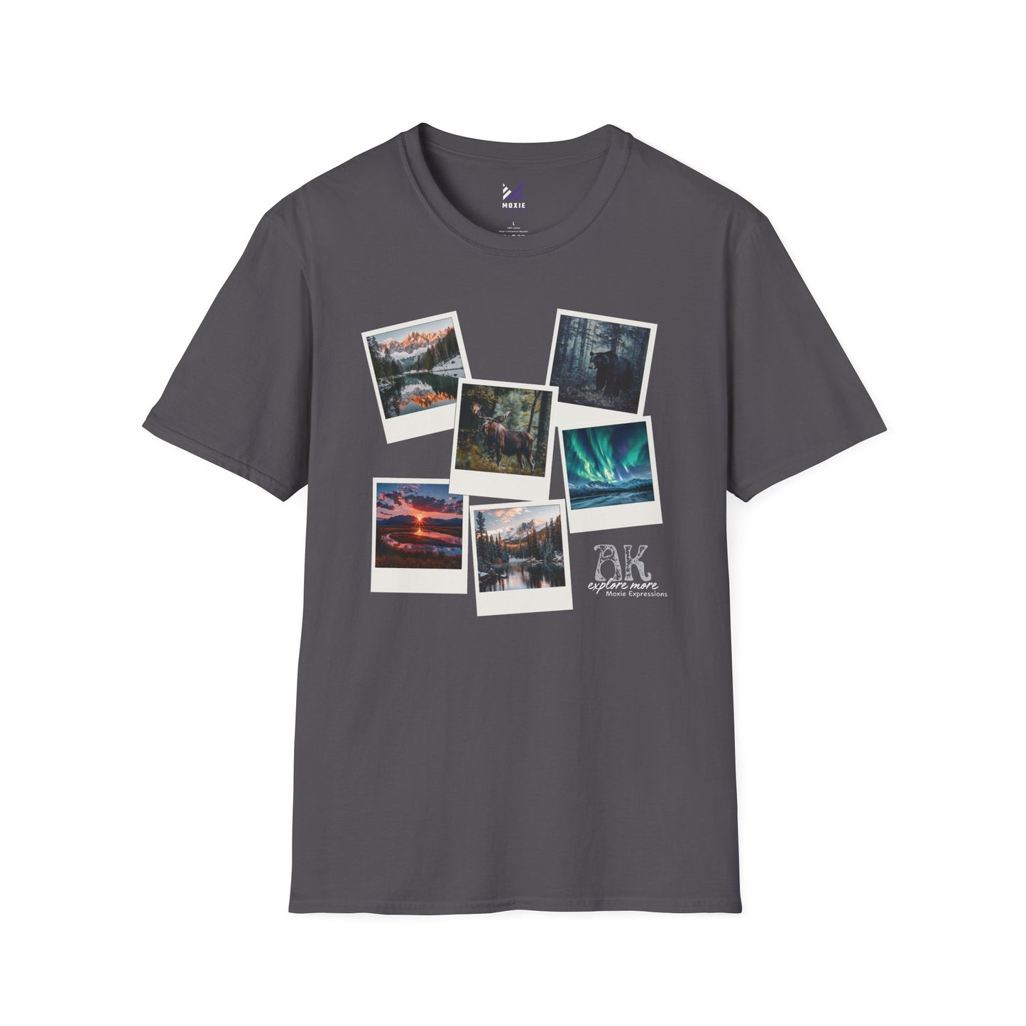 Alaska Explore More Unisex Softstyle Crewneck T-Shirt