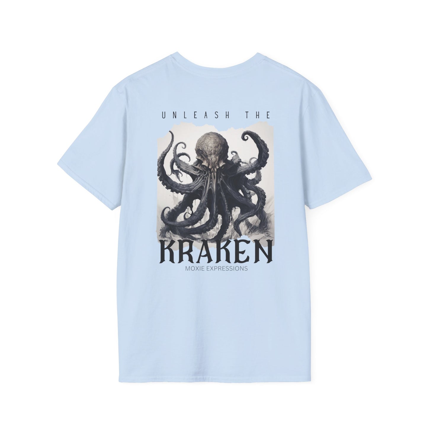 Unleash the Kraken Unisex Softstyle Crewneck T-Shirt