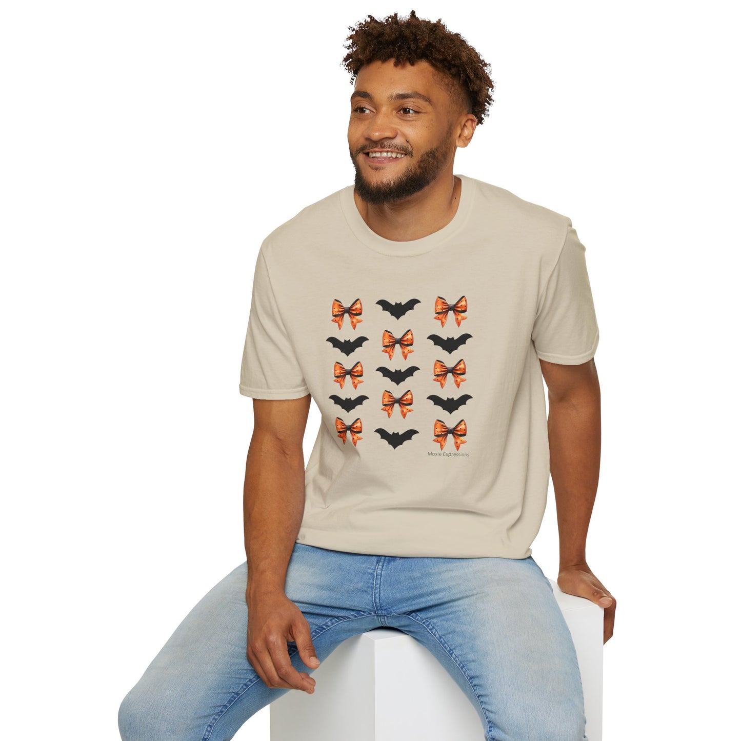Batty Bowtique Unisex Softstyle Crewneck T-Shirt