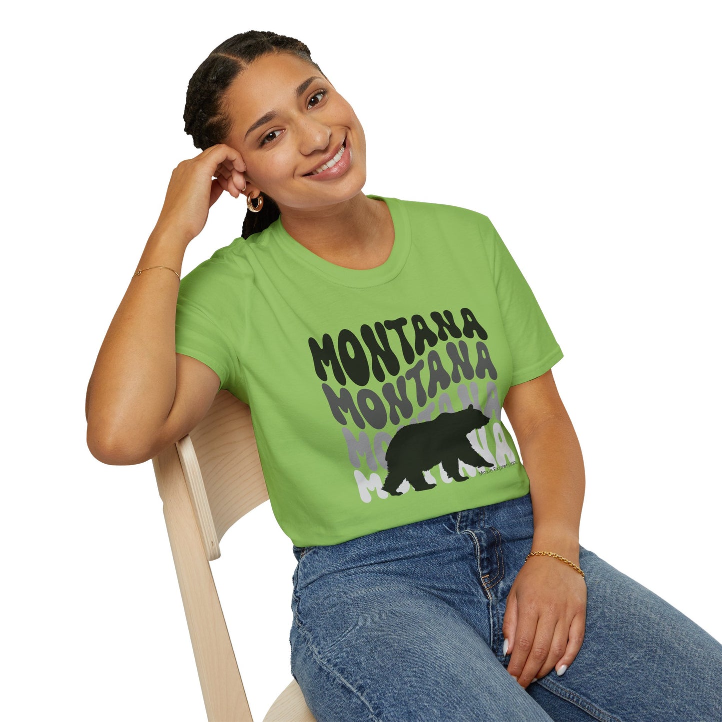 Wild Montana Unisex Softstyle Crewneck T-Shirt
