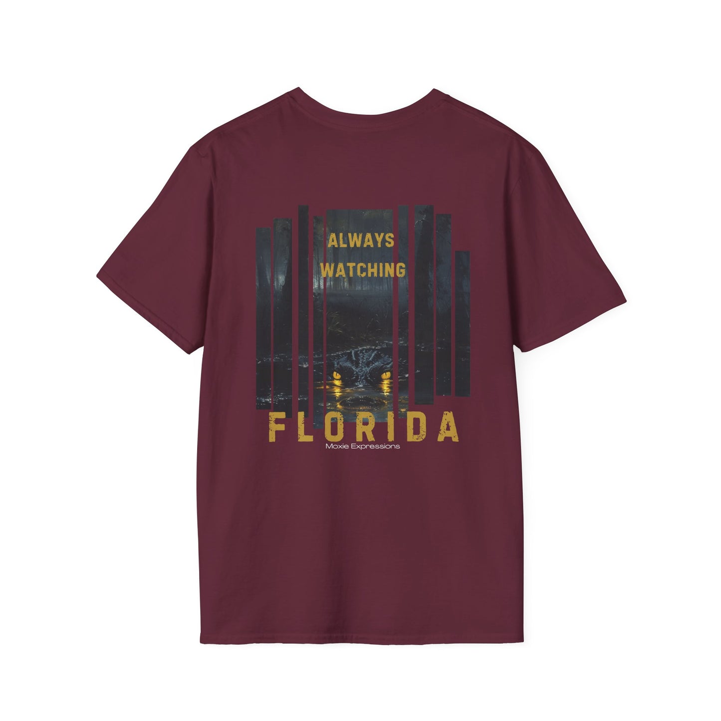Florida Always Watching Unisex Softstyle Crewneck T-Shirt