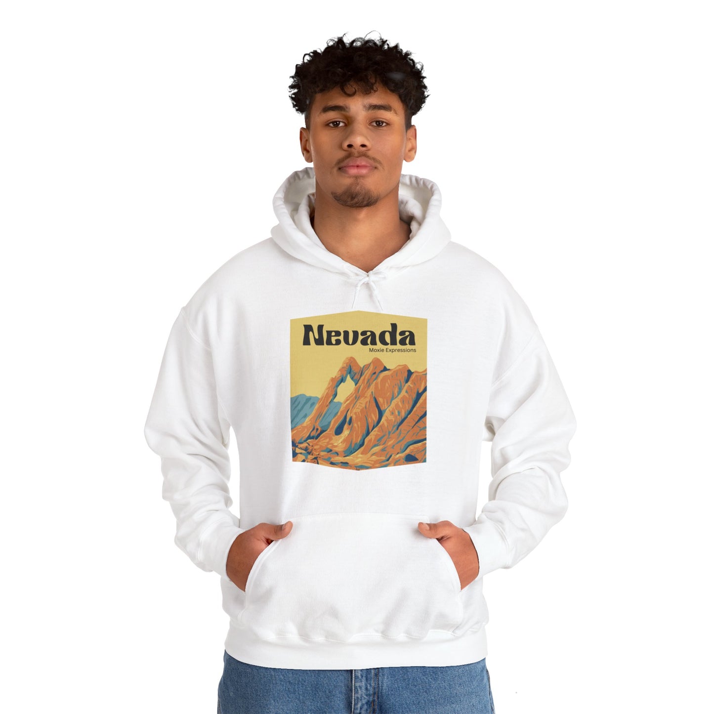Nevada Wild Unisex Hooded Sweatshirt