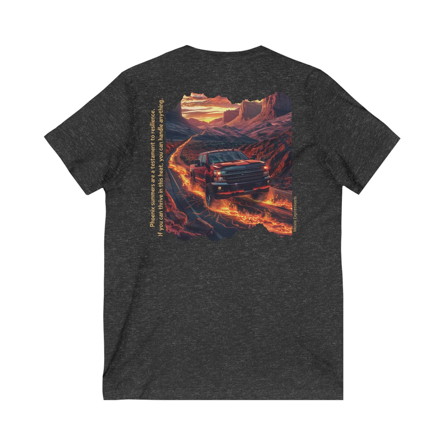 Embrace the Sun Unisex Jersey Short Sleeve V-Neck Tee