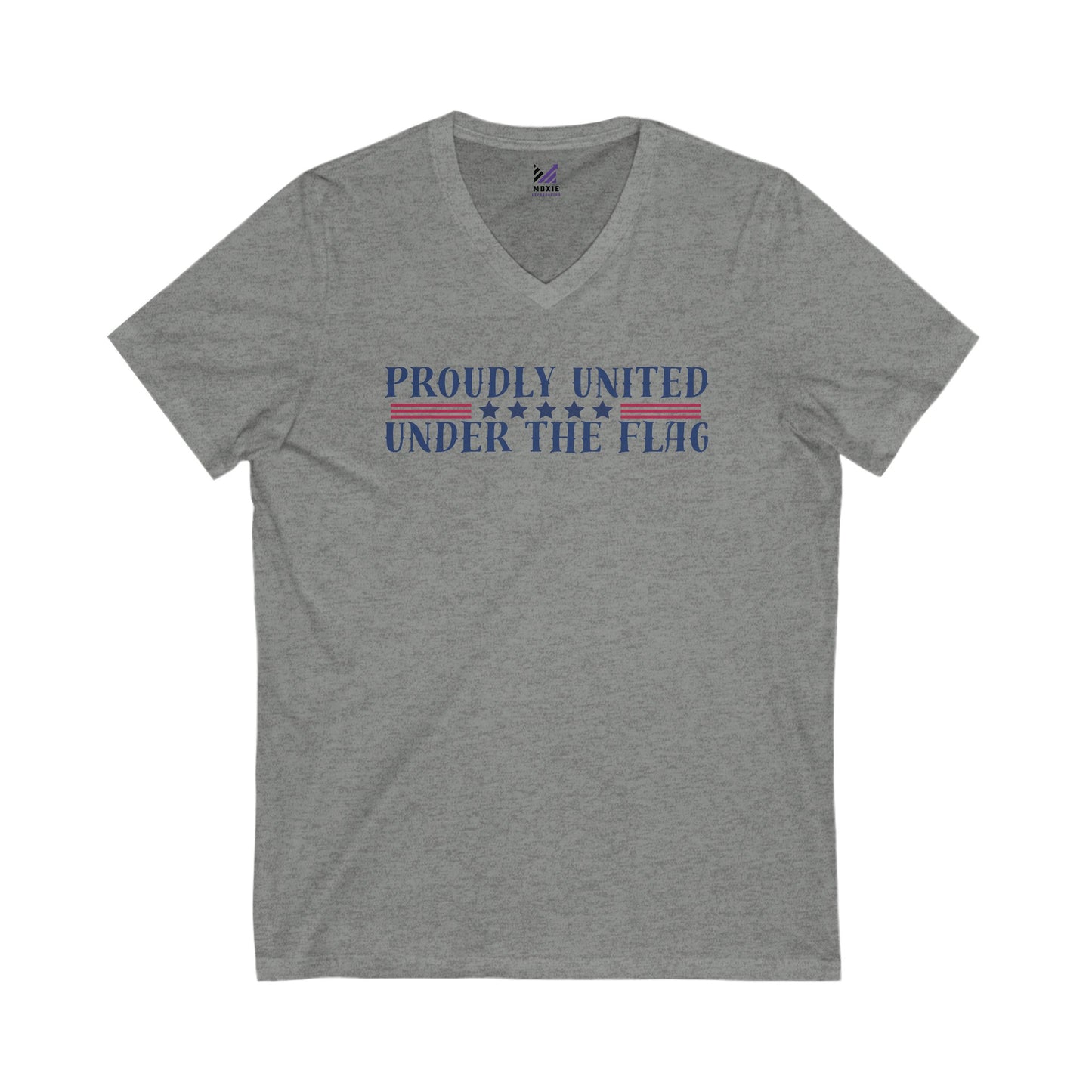 Eagle of Unity Unisex Jersey Short Sleeve V-Neck Tee