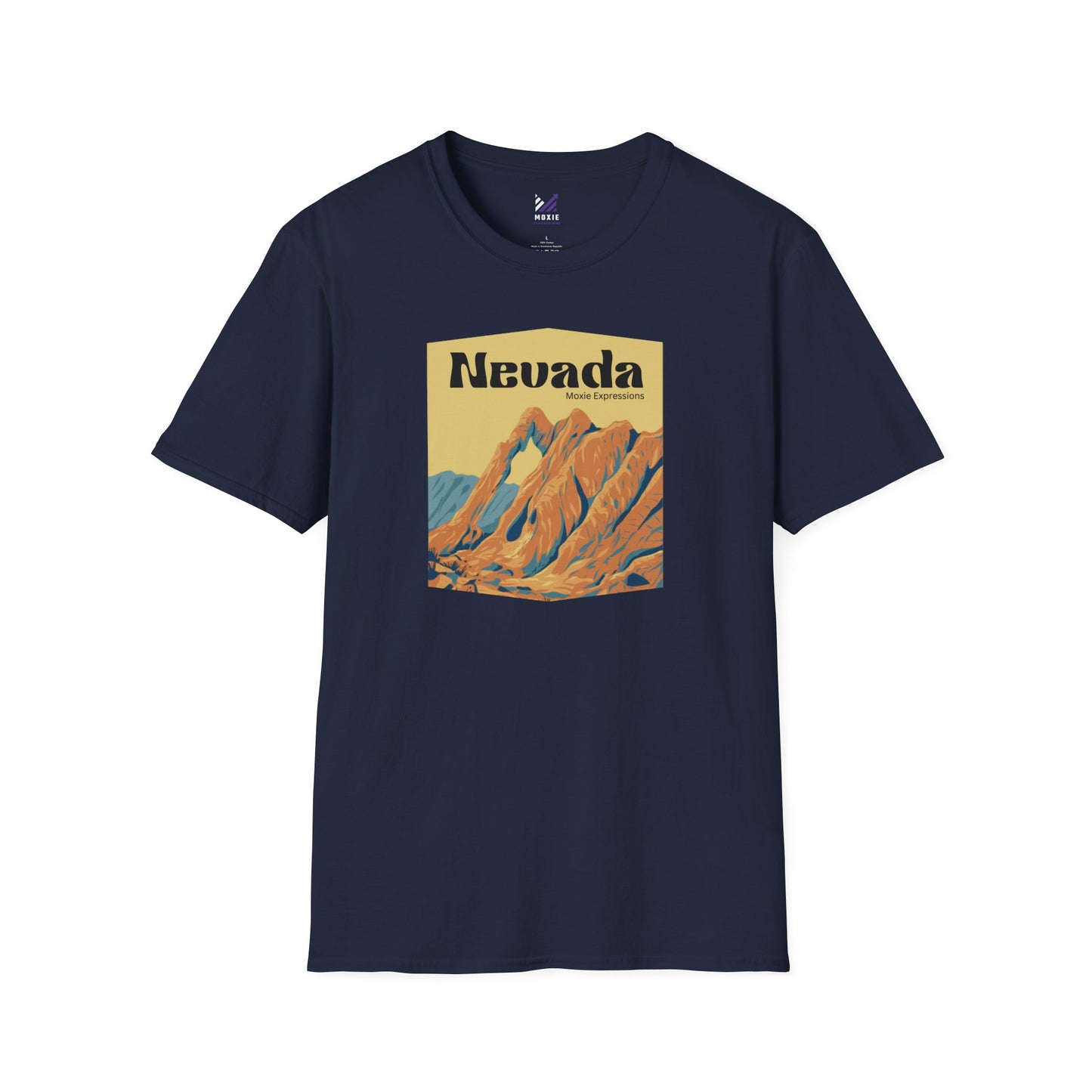 Nevada Wild Unisex Softstyle Crewneck T-Shirt