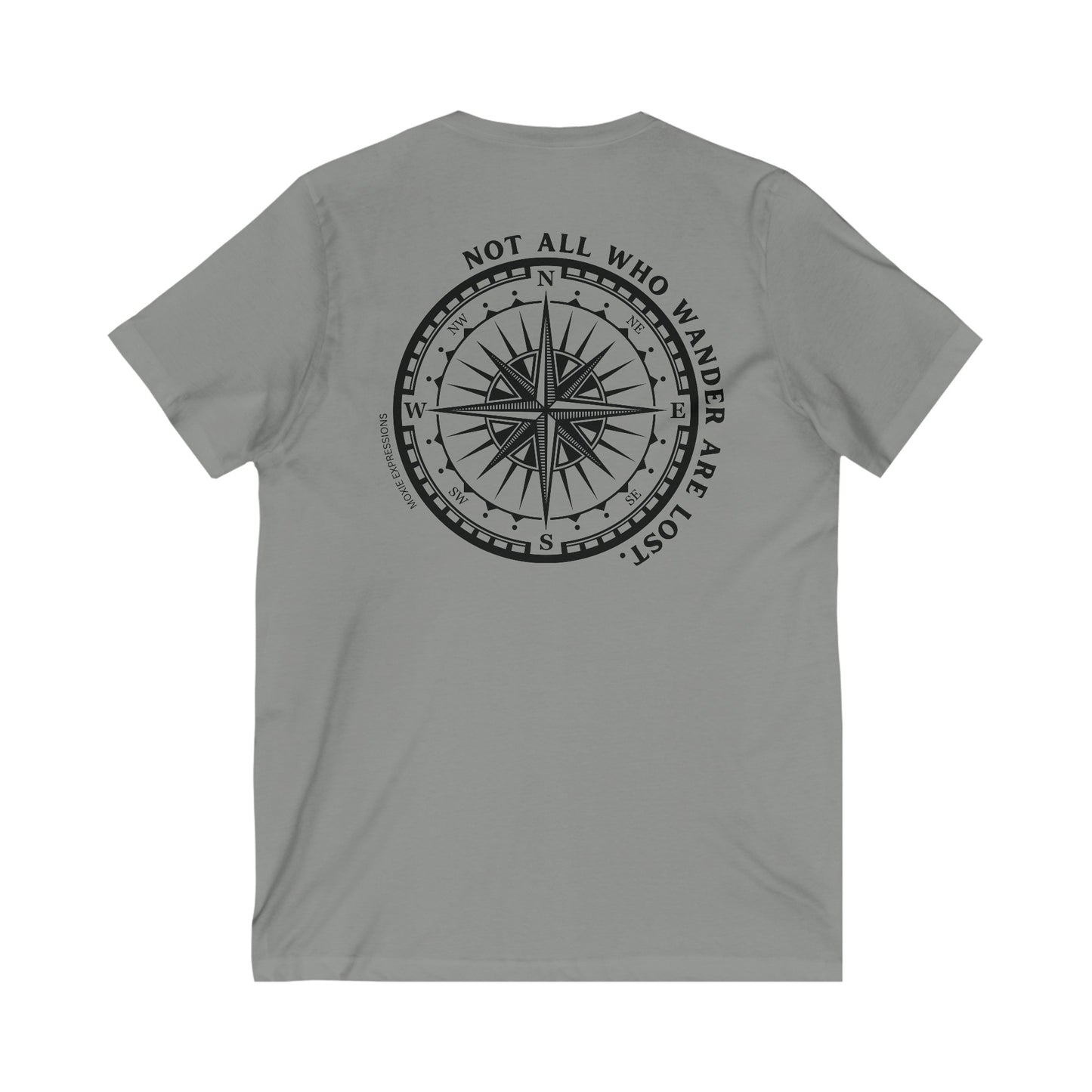 Wanderer's Way Unisex Jersey Short Sleeve V-Neck Tee