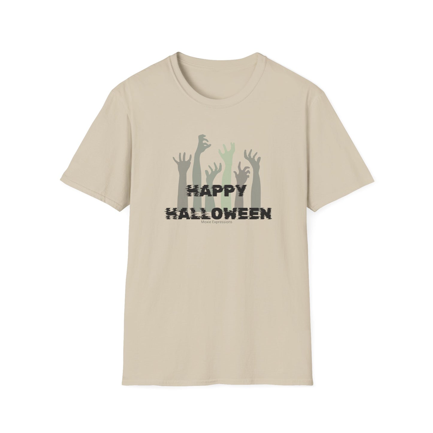 Zombie Frenzy Unisex Softstyle Crewneck T-Shirt