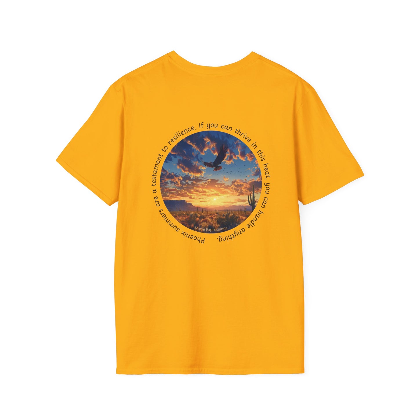 Desert Resilience Unisex Softstyle Crewneck T-Shirt