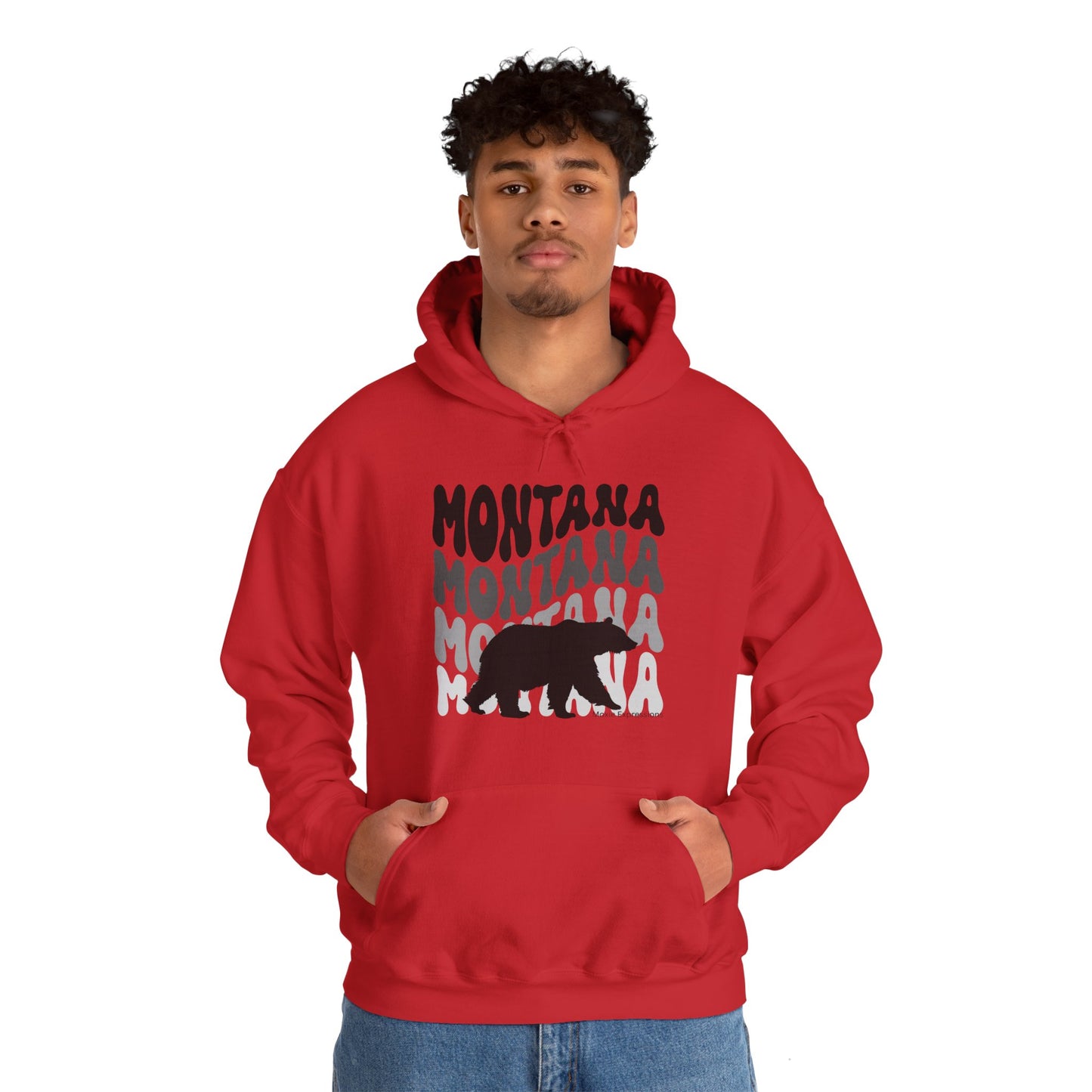 Montana Wild Unisex Hooded Sweatshirt
