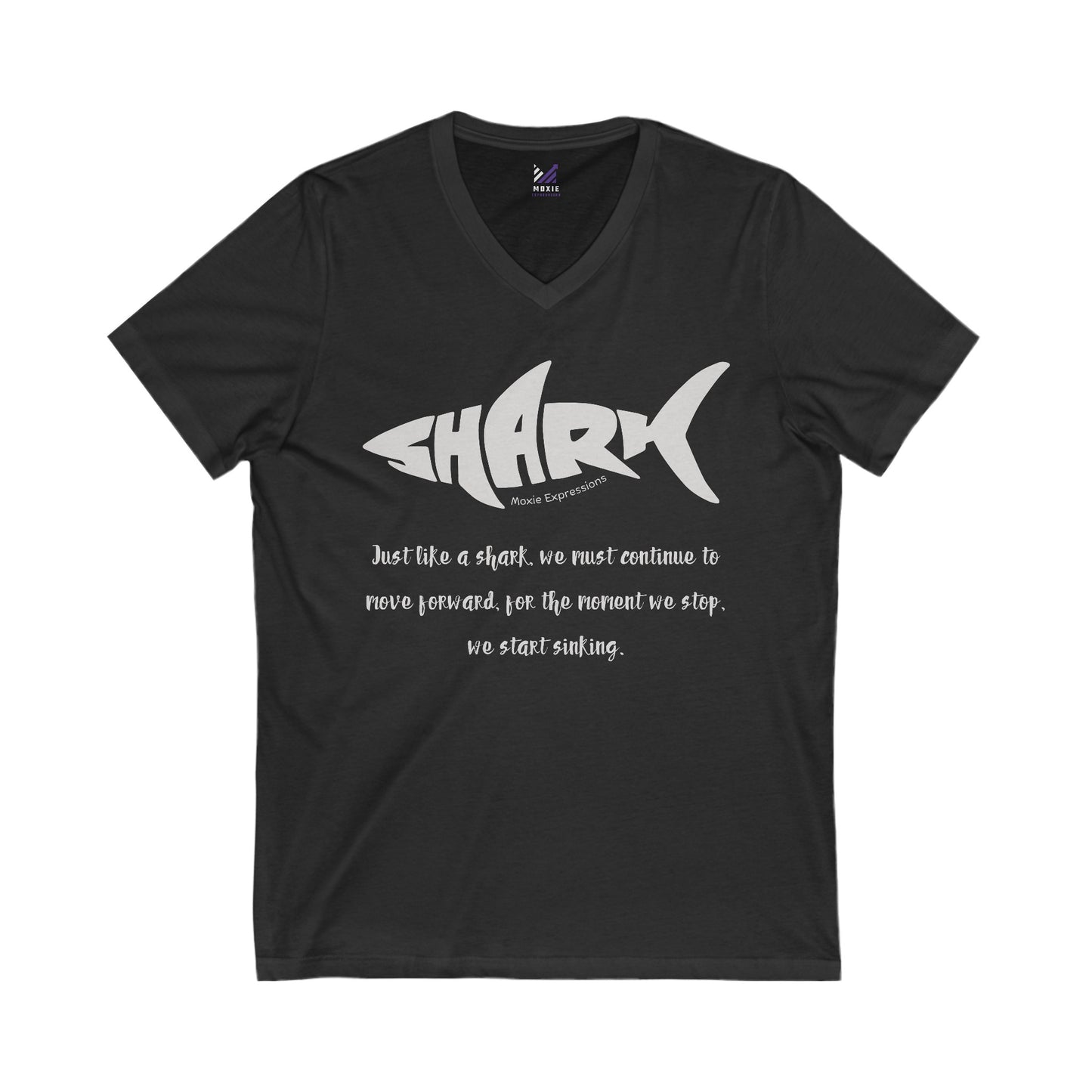 Enduring Tides Unisex Jersey Short Sleeve V-Neck Tee