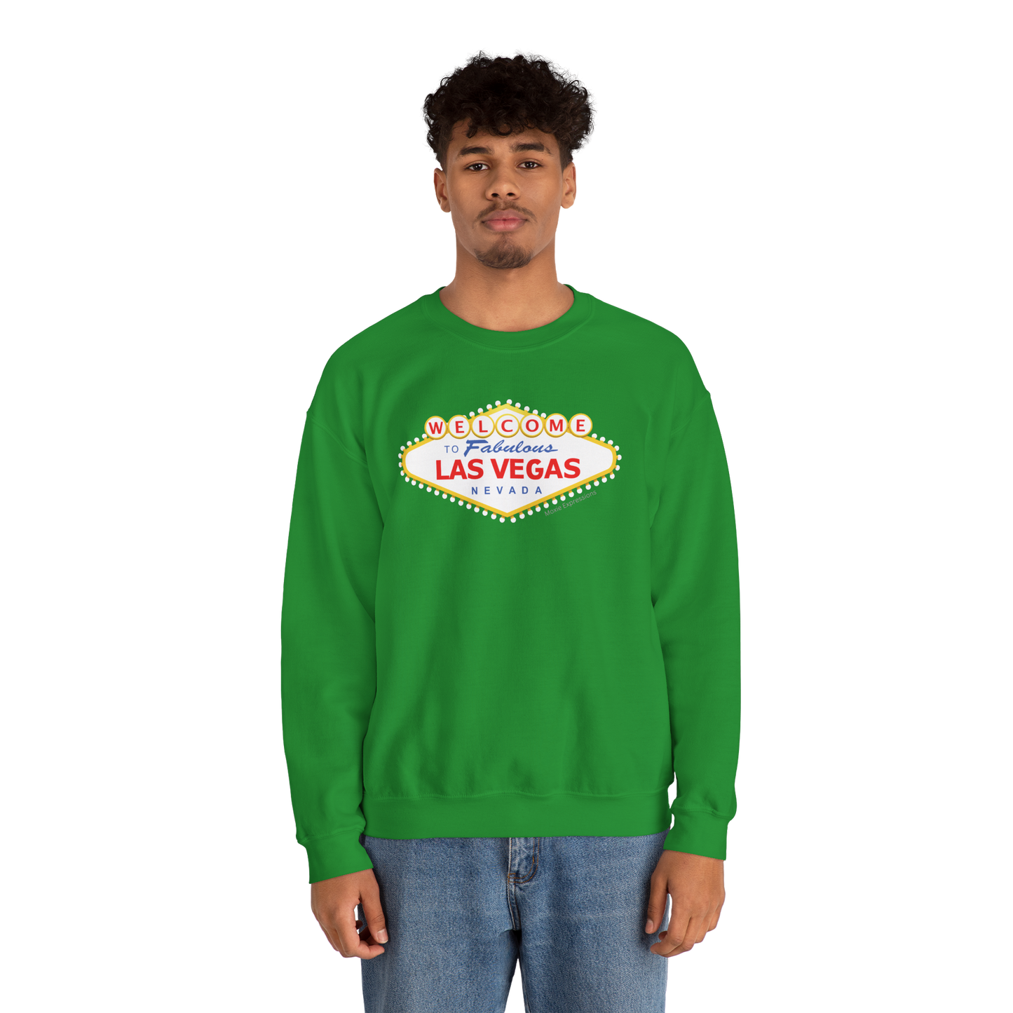 Vegas Vibes Unisex Crewneck Sweatshirt