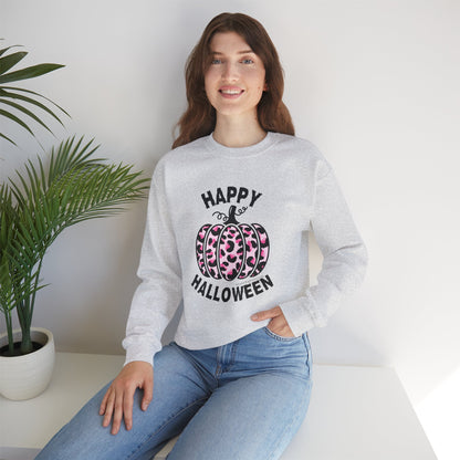 Sassy Pink Pumpkin Patch Unisex Crewneck Sweatshirt