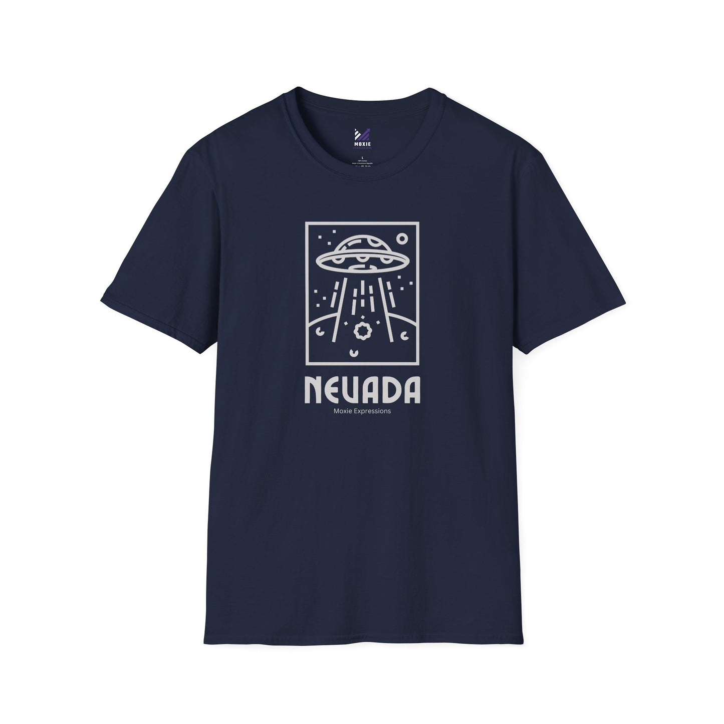Nevada Alien Encounter Unisex Softstyle Crewneck T-Shirt