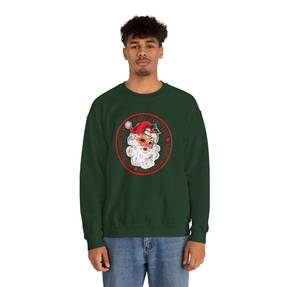 Jolly Santa Unisex Heavy Blend™ Crewneck Sweatshirt