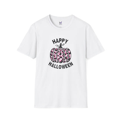 Sassy Pink Pumpkin Patch Unisex Softstyle Crewneck T-Shirt