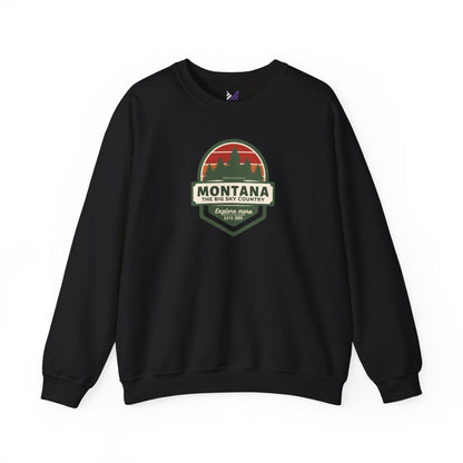 Montana Big Sky "Explore More" Unisex Crewneck Sweatshirt