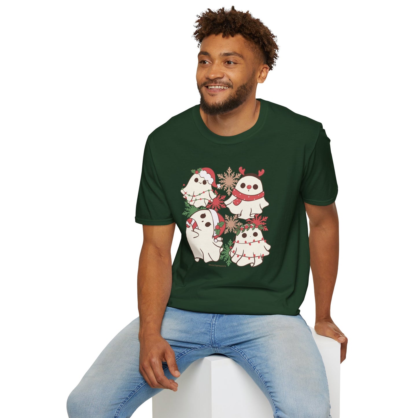 Spirited Holiday Unisex Softstyle T-Shirt