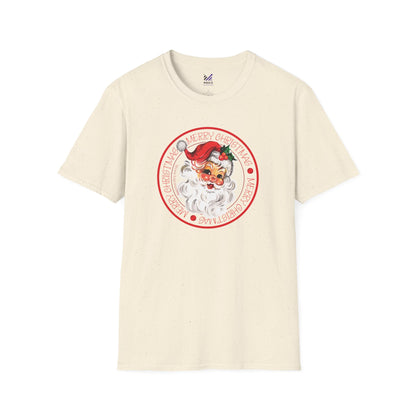 Jolly Santa Unisex Softstyle T-Shirt