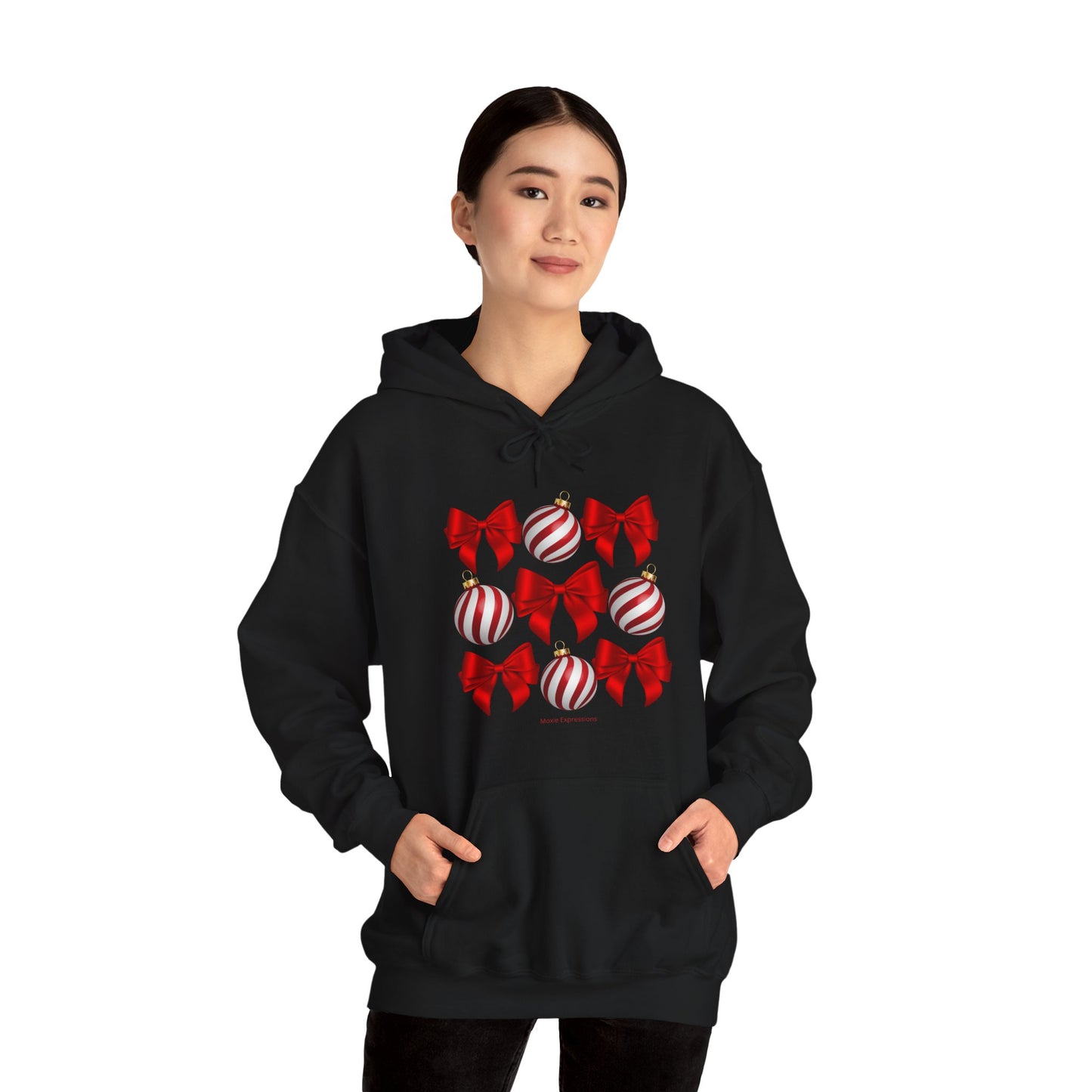 Holiday Elegance Unisex Heavy Blend™ Hooded Sweatshirt