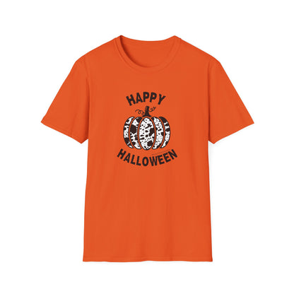 Cow Pumpkin Patch Unisex Softstyle Crewneck T-Shirt