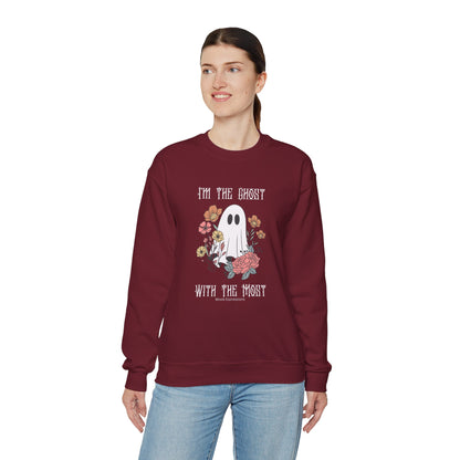 Ghost with the Most Unisex Crewneck Sweatshirt