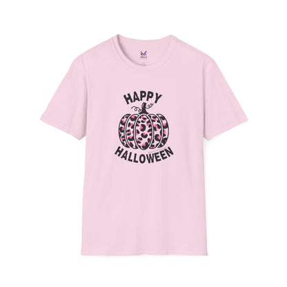 Sassy Pink Pumpkin Patch Unisex Softstyle Crewneck T-Shirt