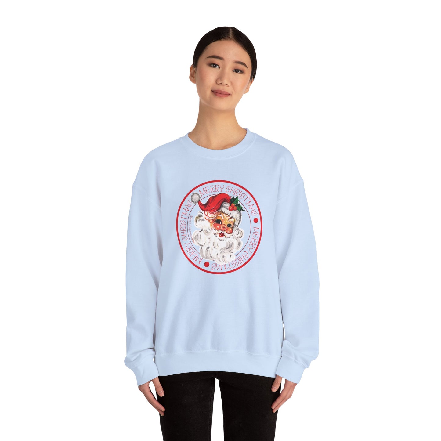 Jolly Santa Unisex Heavy Blend™ Crewneck Sweatshirt