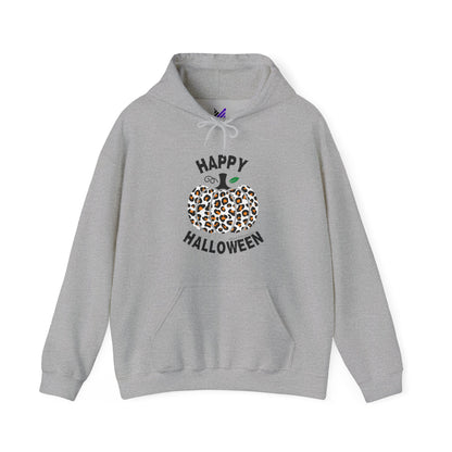 Cheetah Chic Pumpkin Patch Unisex Hooded Sweatshirt