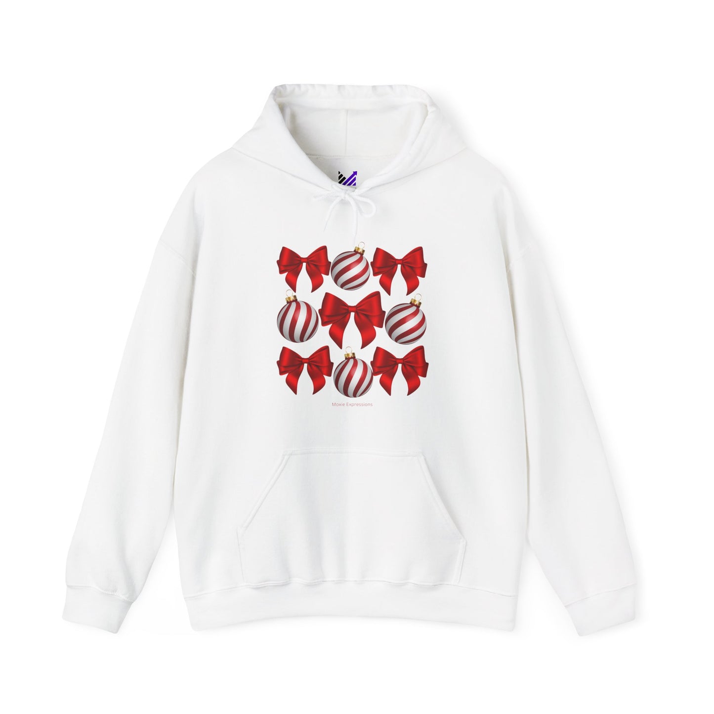 Holiday Elegance Unisex Heavy Blend™ Hooded Sweatshirt