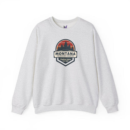 Montana Big Sky "Explore More" Unisex Crewneck Sweatshirt