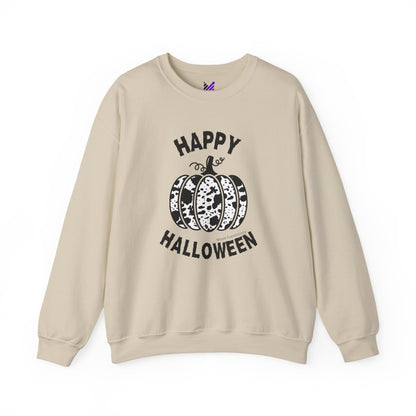 Cow Pumpkin Patch Unisex Crewneck Sweatshirt