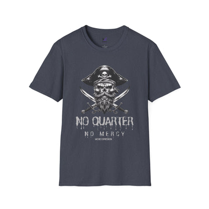 Blackbeard Pirate 'No Quarter, No Mercy' Crewneck Tee