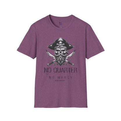 Blackbeard Pirate 'No Quarter, No Mercy' Crewneck Tee