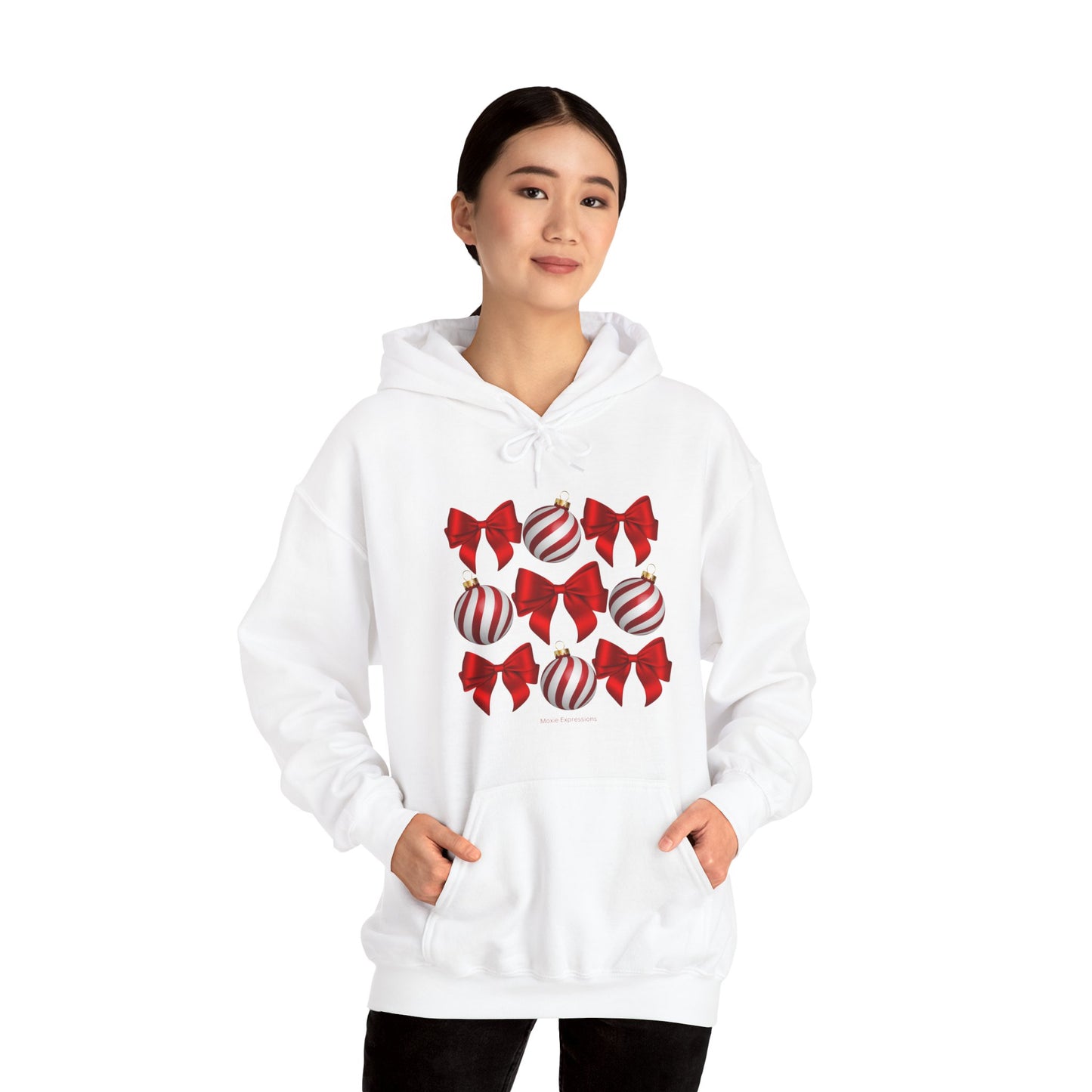 Holiday Elegance Unisex Heavy Blend™ Hooded Sweatshirt