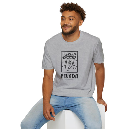 Nevada Alien Encounter Unisex Softstyle Crewneck T-Shirt