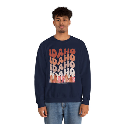 Idaho Gemstone Fusion Unisex Crewneck Sweatshirt