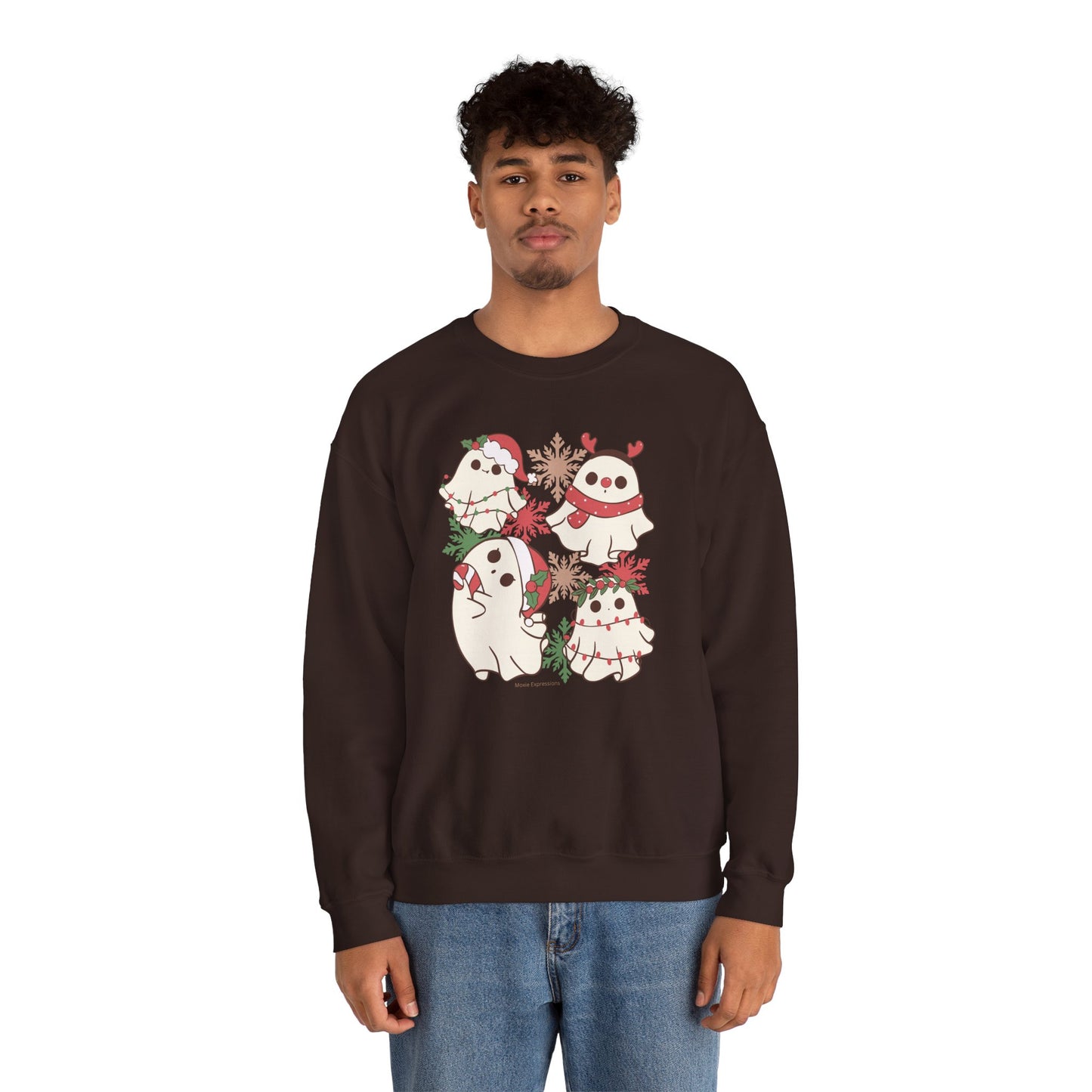 Spirited Holiday Unisex Heavy Blend™ Crewneck Sweatshirt