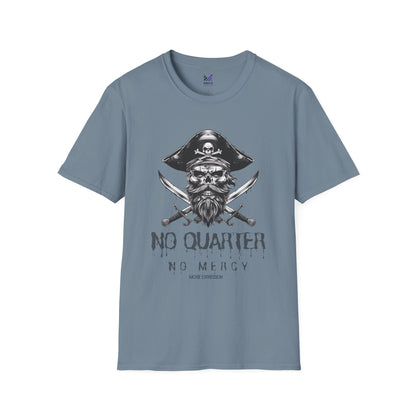 Blackbeard Pirate 'No Quarter, No Mercy' Crewneck Tee