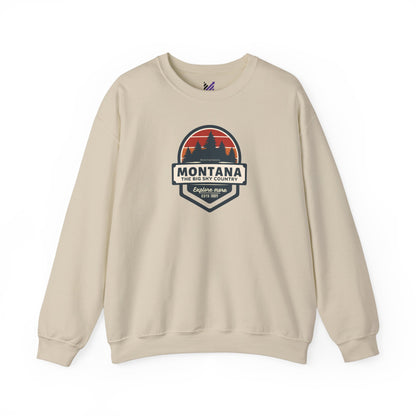 Montana Big Sky "Explore More" Unisex Crewneck Sweatshirt