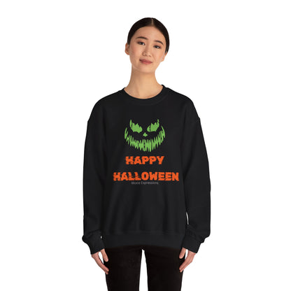 Spooky Jack o Lantern Unisex Crewneck Sweatshirt
